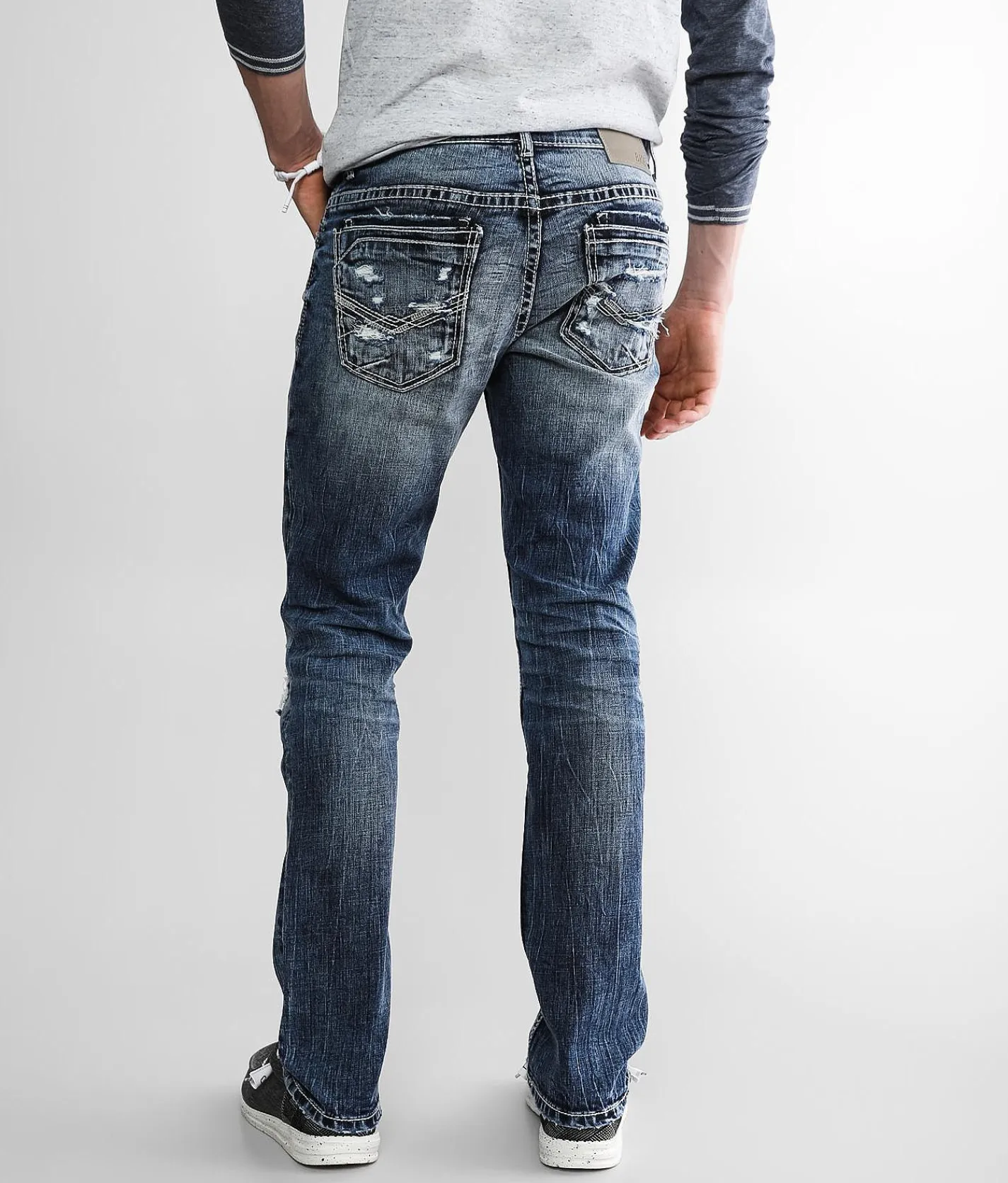 Jeans | BKE Alec Straight Stretch Jean Canyon