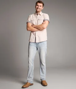 Bottoms|Jeans | BKE Alec Straight Stretch Jean Martini