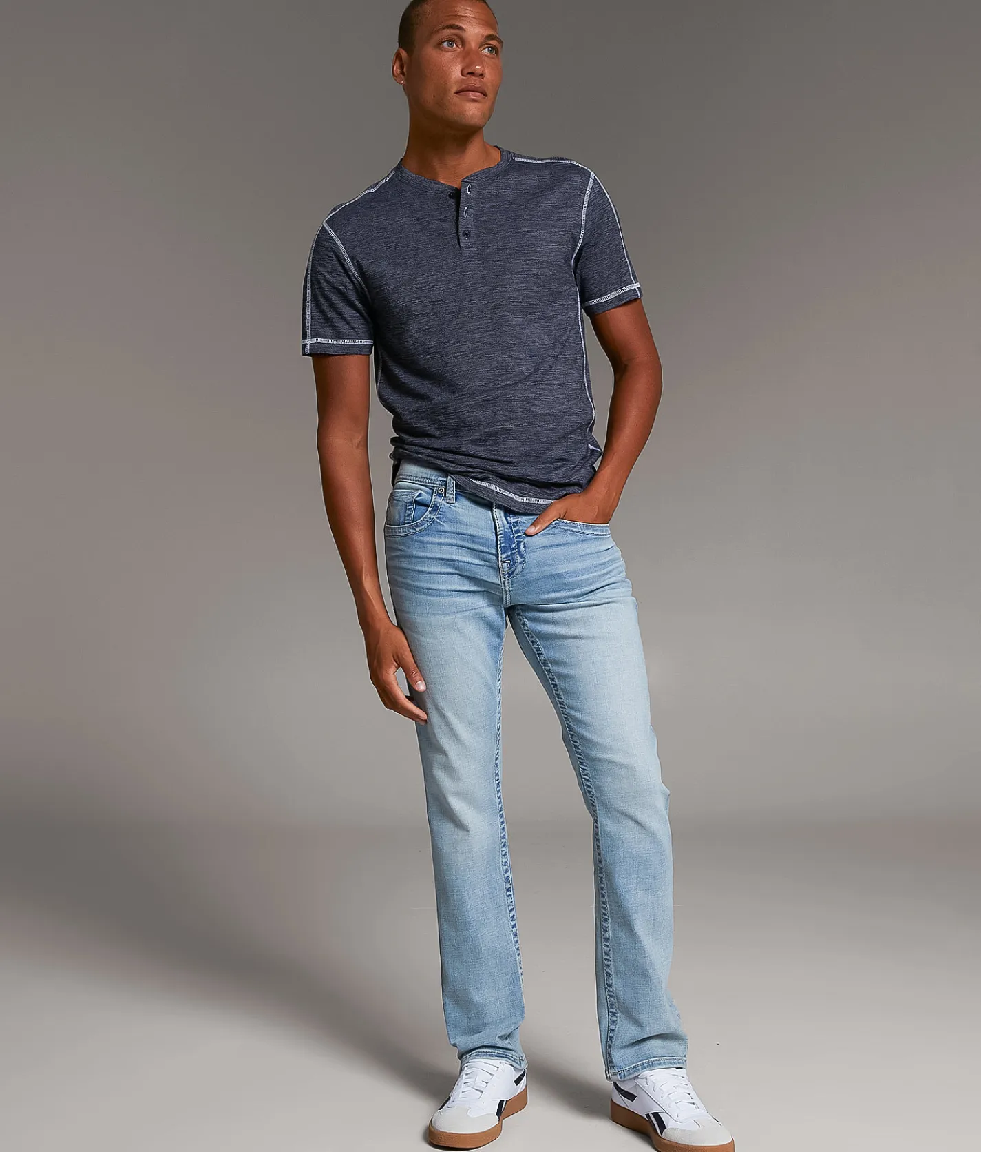 BKE Alec Straight Stretch Jean Amren Sale