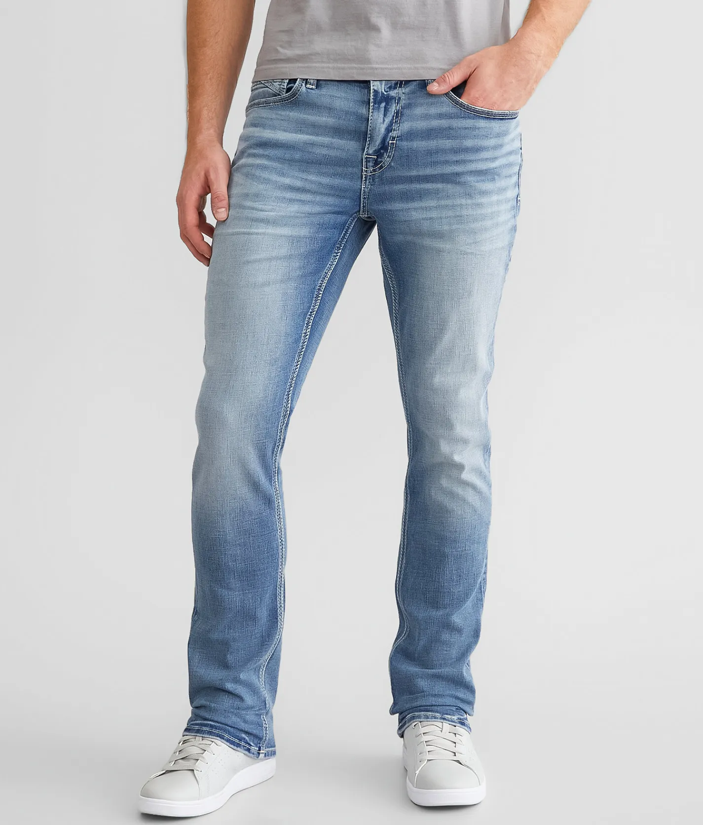 Bottoms|Sale Jeans | BKE Alec Straight Stretch Jean Sabby