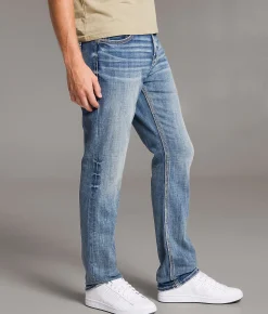 Bottoms|Bke Jeans | BKE Alec Straight Stretch Jean Groff