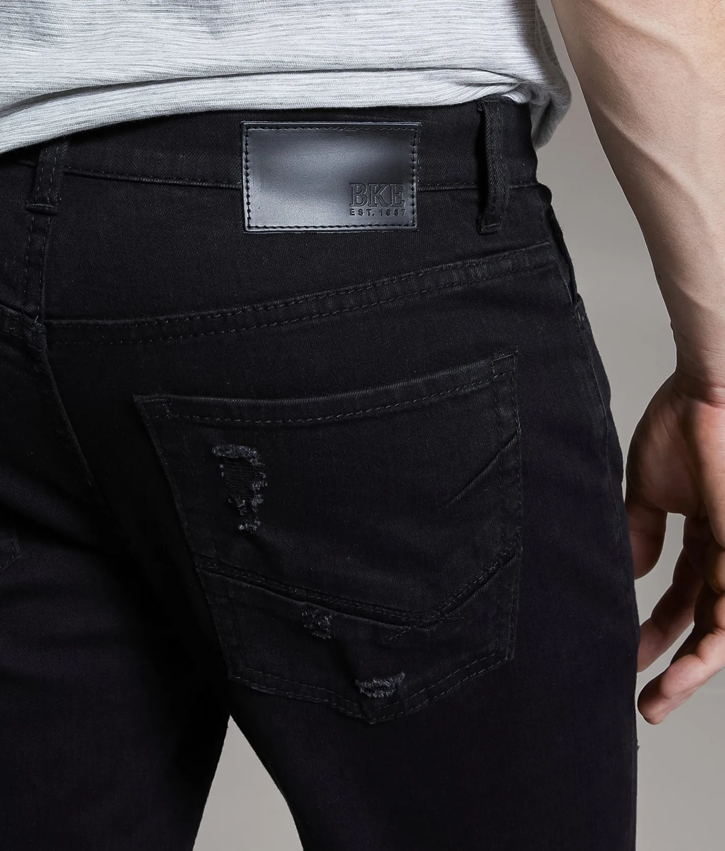 Bottoms|Bke Jeans | BKE Alec Straight Stretch Jean Black