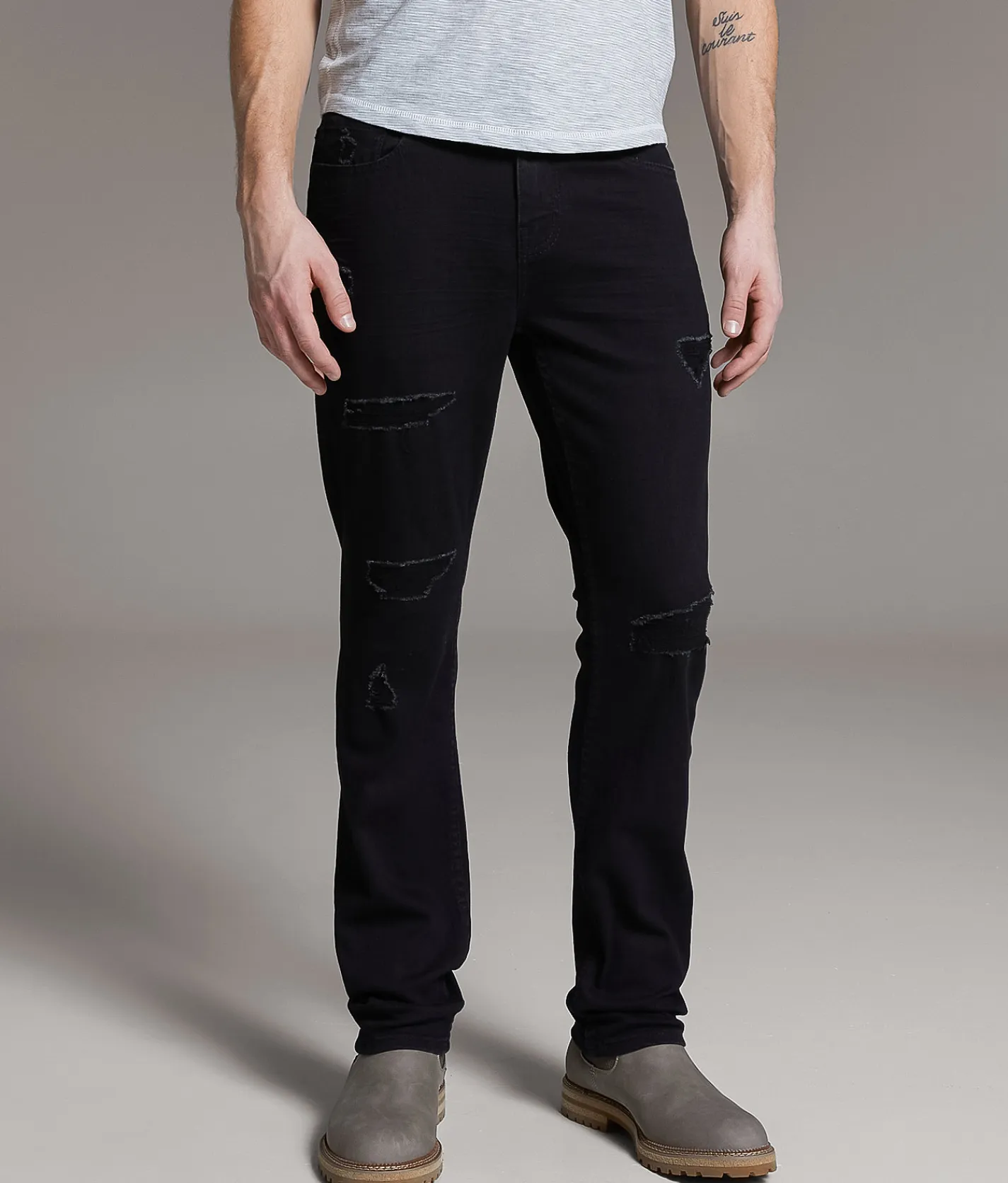 Bottoms|Bke Jeans | BKE Alec Straight Stretch Jean Black
