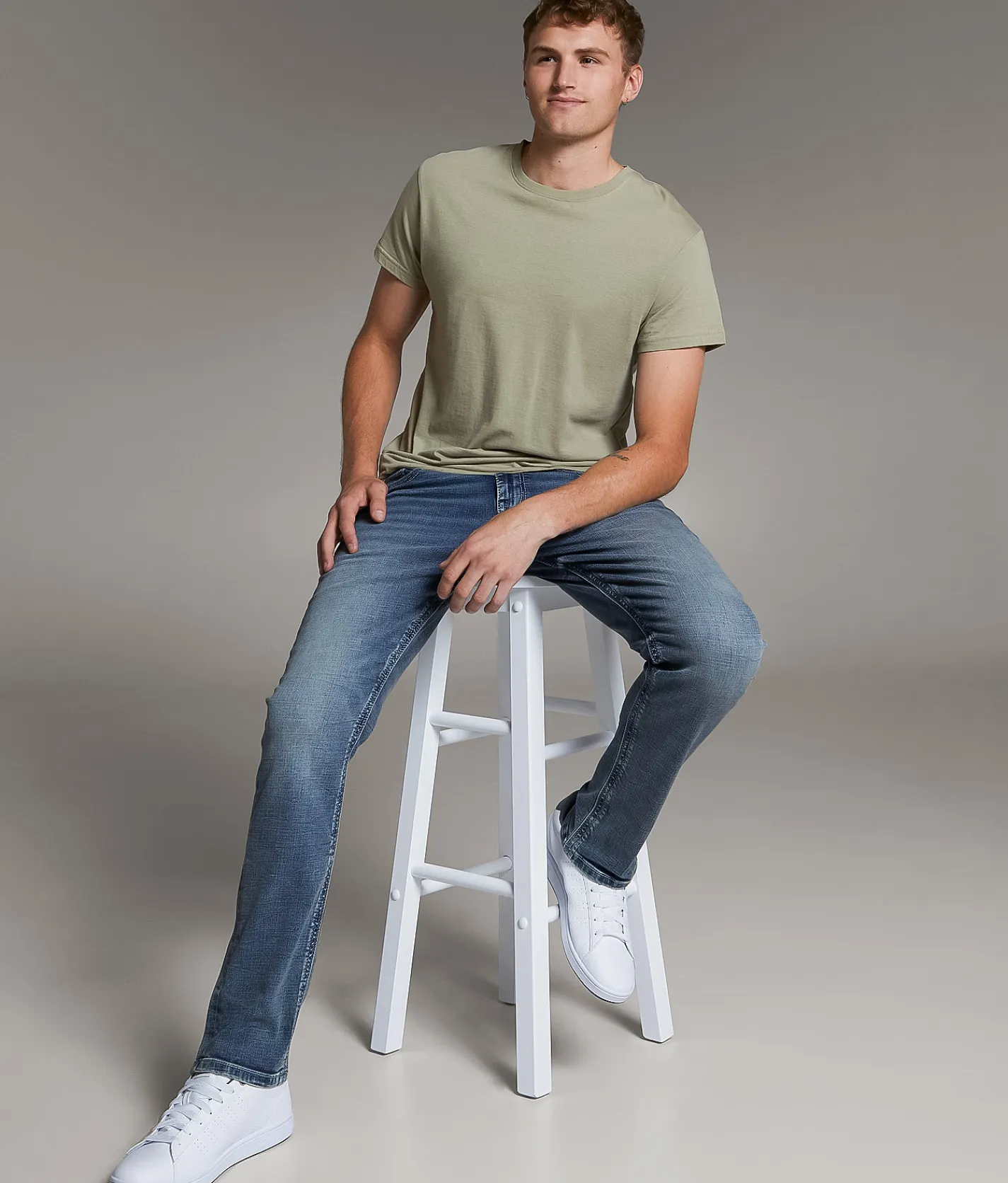 BKE Alec Straight Stretch Jean Hayman 2 Clearance