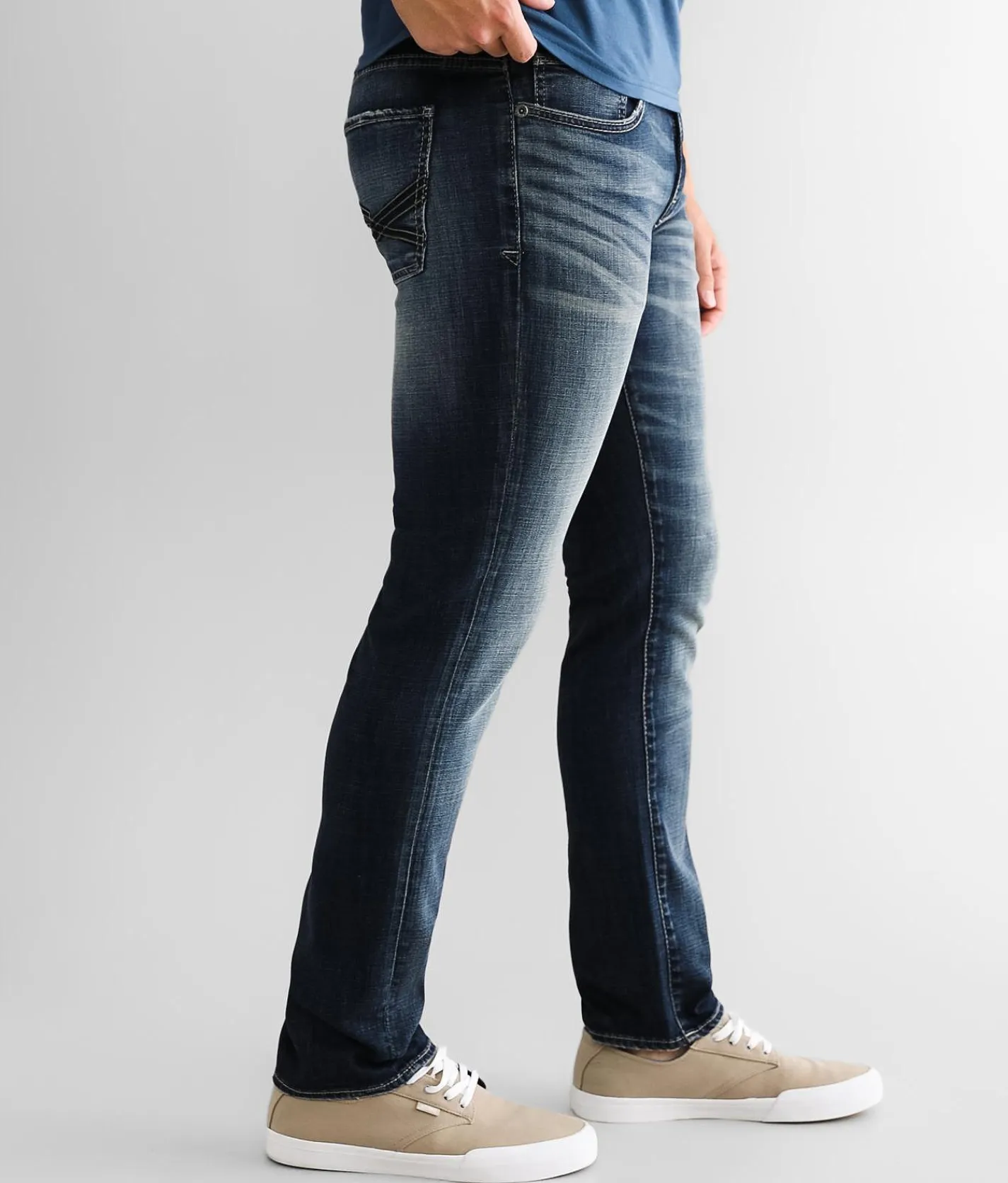 Sale Jeans|Bottoms | BKE Alec Straight Stretch Jean Arbor