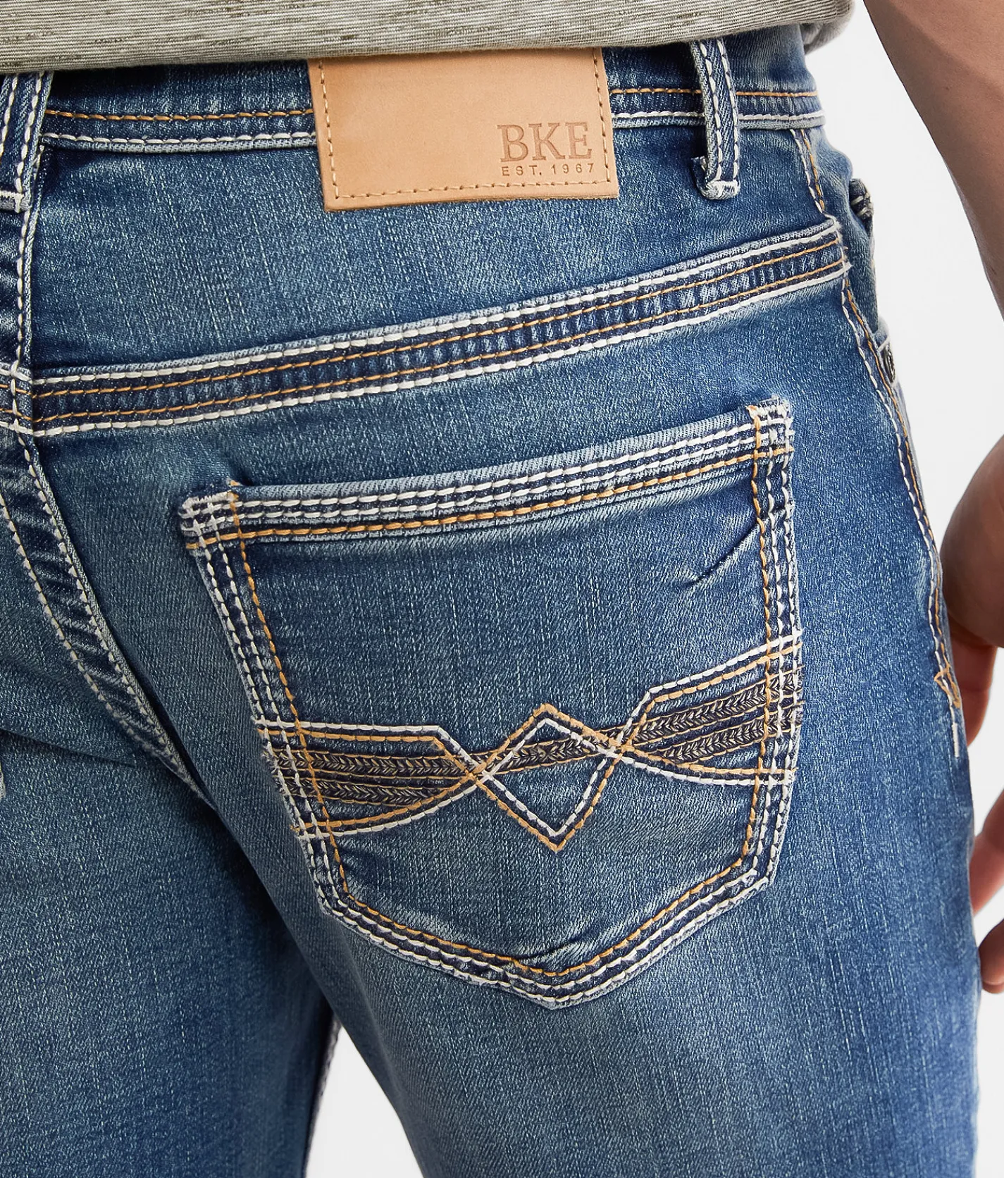 Sale Jeans|Bottoms | BKE Alec Straight Stretch Jean Cahita