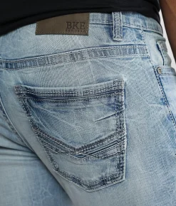 Sale Jeans|Bottoms | BKE Alec Straight Stretch Jean Pentel