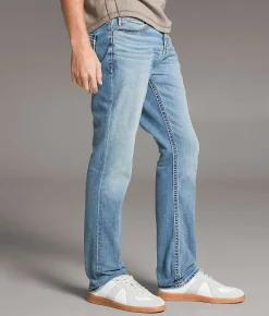 BKE Alec Straight Stretch Jean Hatch 2 Sale