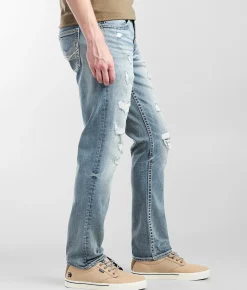 Sale Jeans|Bottoms | BKE Alec Straight Stretch Jean Hackney
