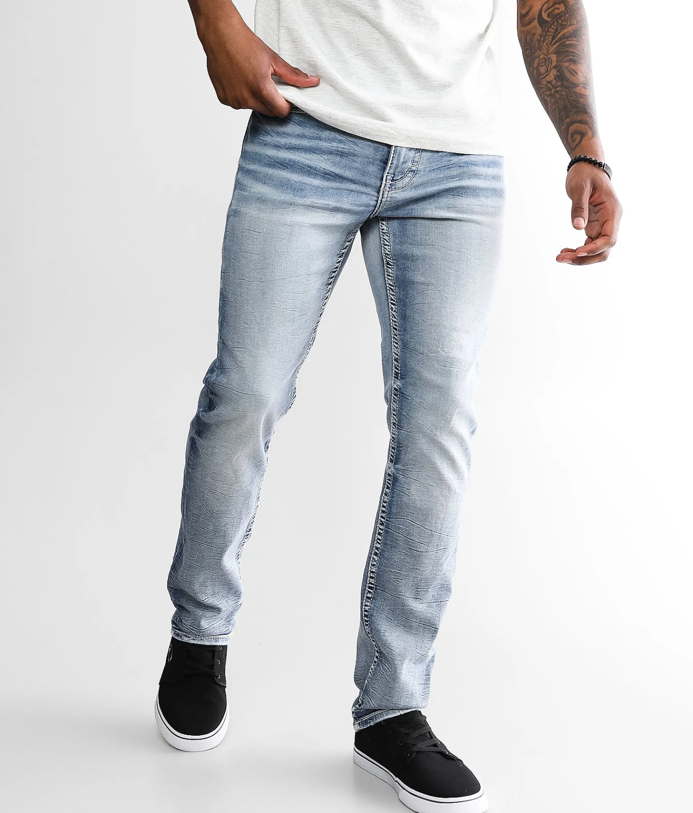 BKE Alec Straight Stretch Jean Castle Discount