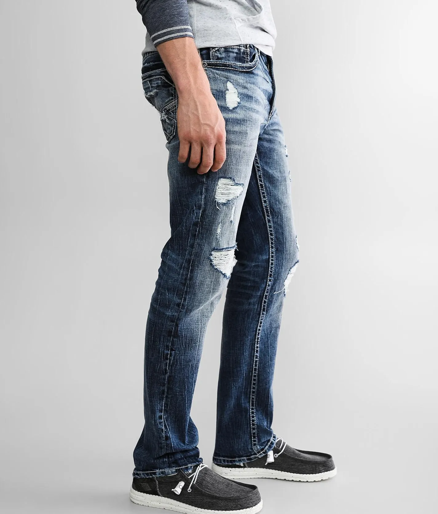 BKE Alec Straight Stretch Jean Canyon