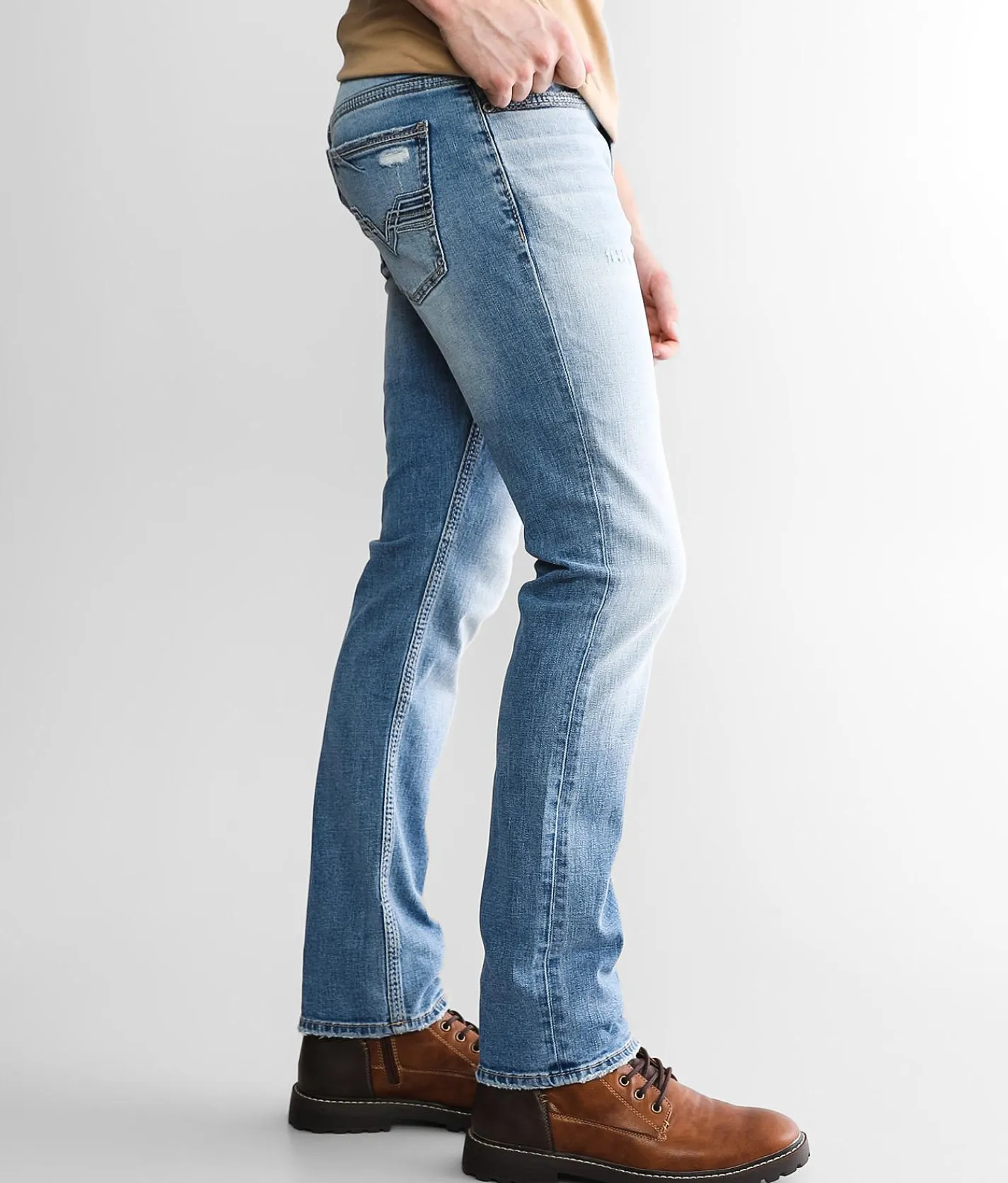 Sale Jeans|Jeans | BKE Alec Straight Stretch Jean Fork