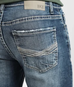 Sale Jeans|Bottoms | BKE Alec Straight Stretch Jean Higganum