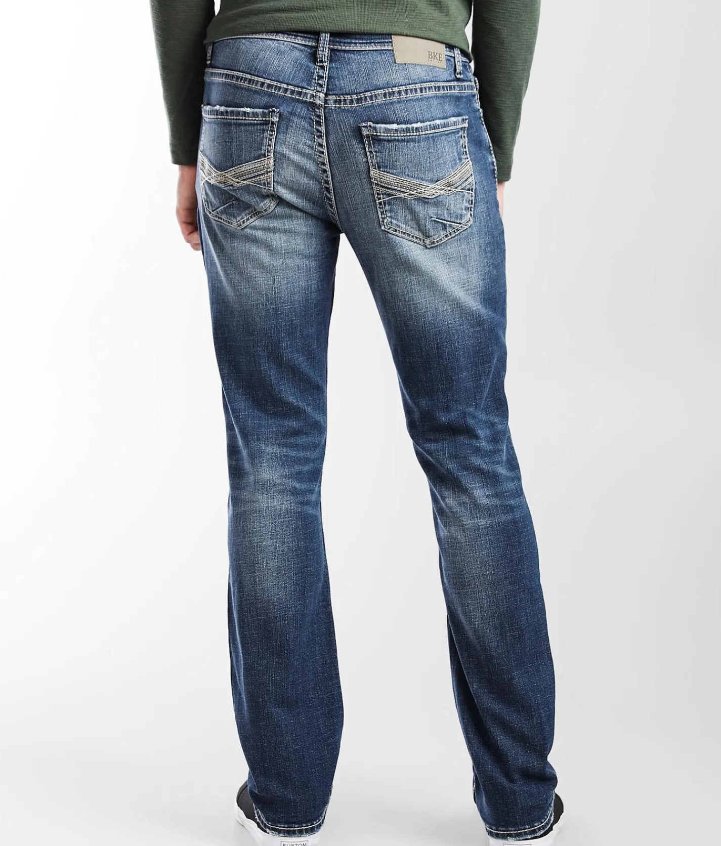 Sale Jeans|Bottoms | BKE Alec Straight Stretch Jean Higganum