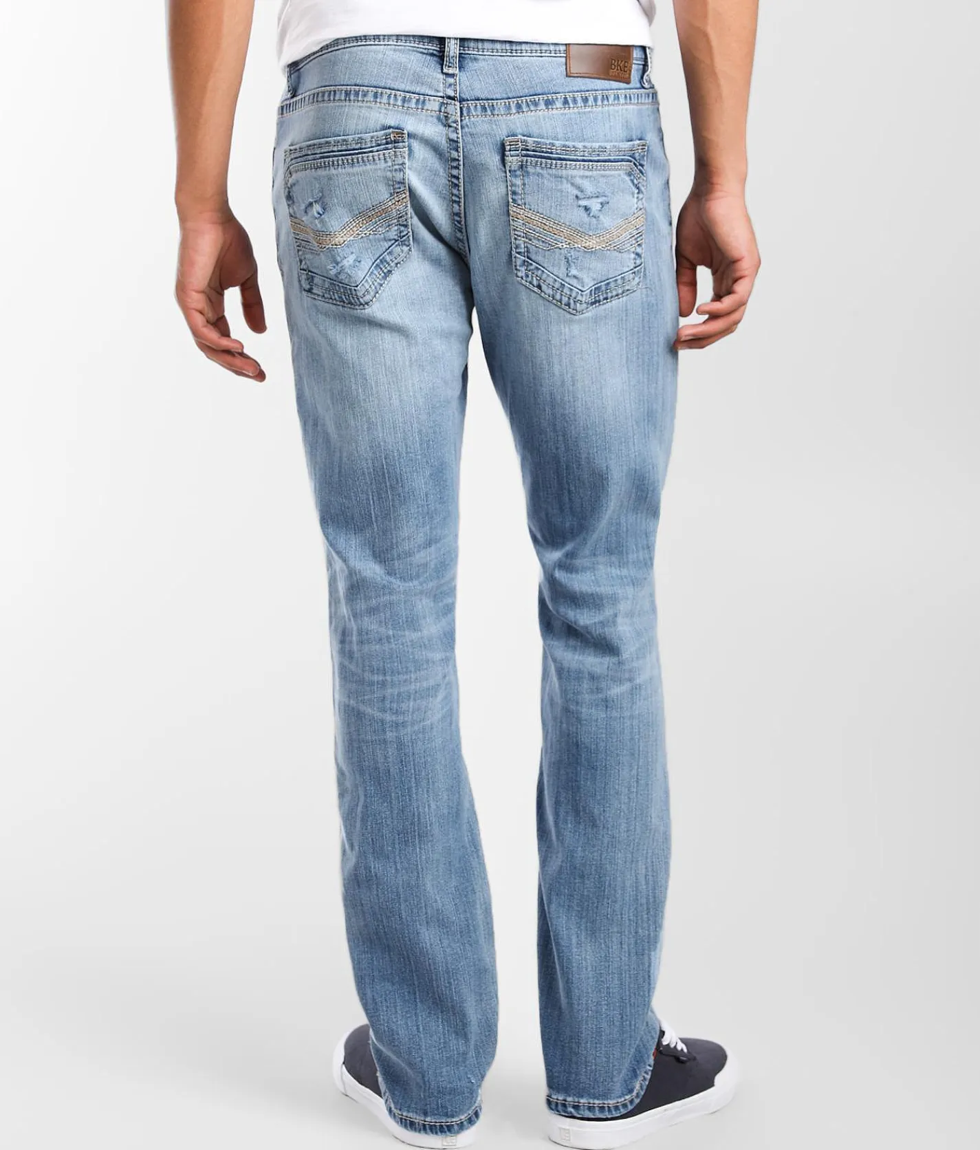 Sale Jeans|Bottoms | BKE Alec Straight Stretch Jean Glass