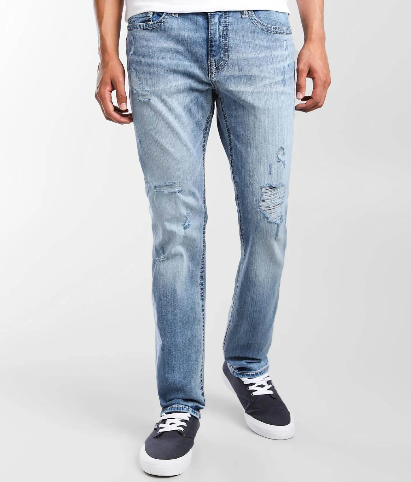 Sale Jeans|Bottoms | BKE Alec Straight Stretch Jean Glass