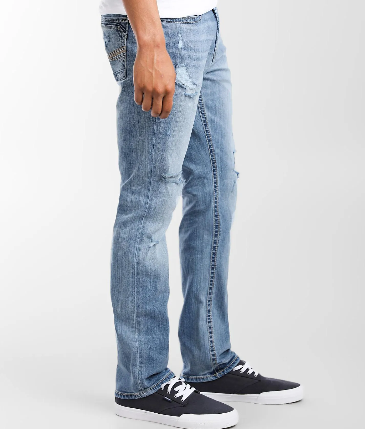 Sale Jeans|Bottoms | BKE Alec Straight Stretch Jean Glass