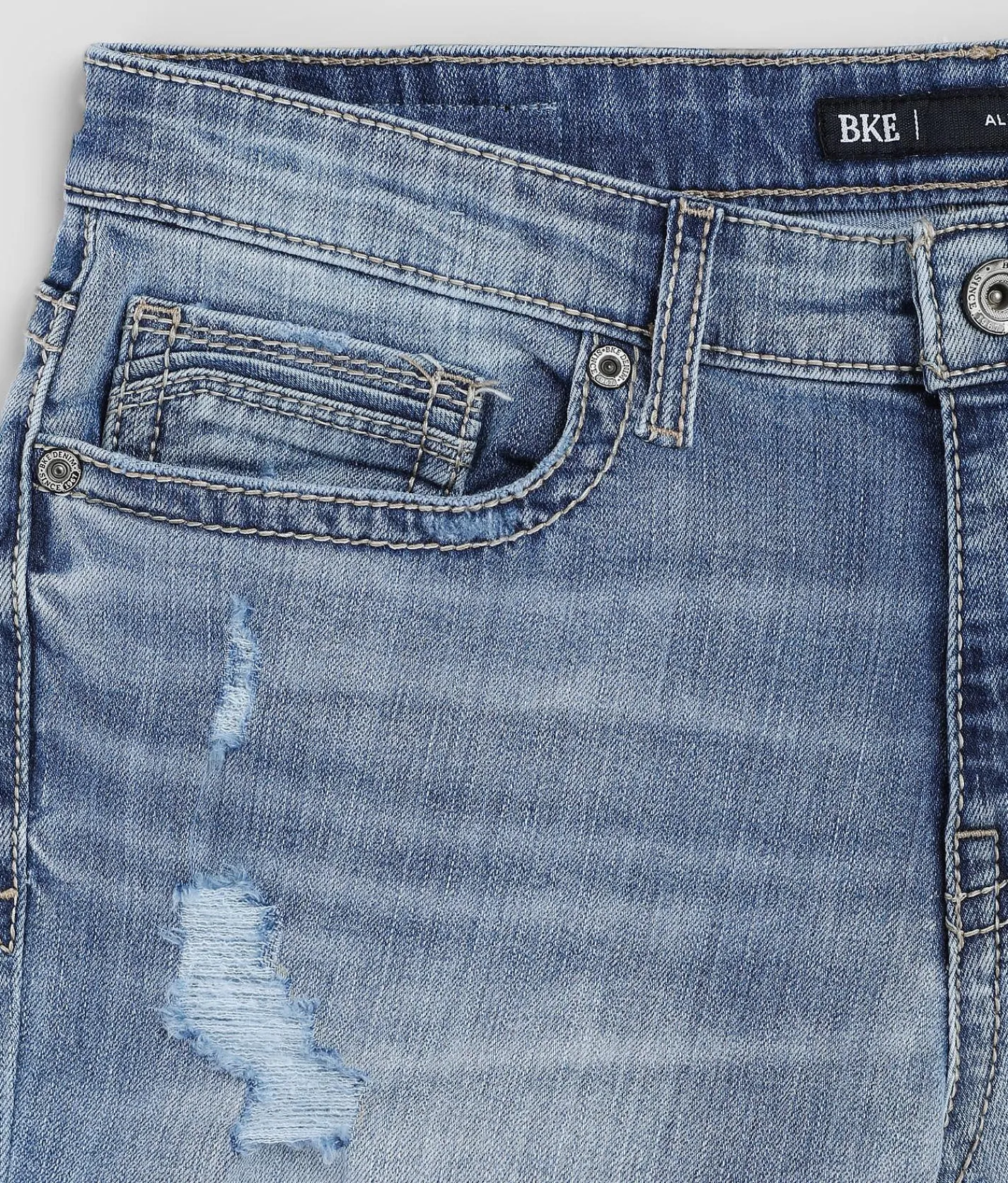 Sale Jeans|Bottoms | BKE Alec Straight Stretch Jean Glass