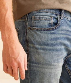 BKE Alec Straight Stretch Jean Feta Sale