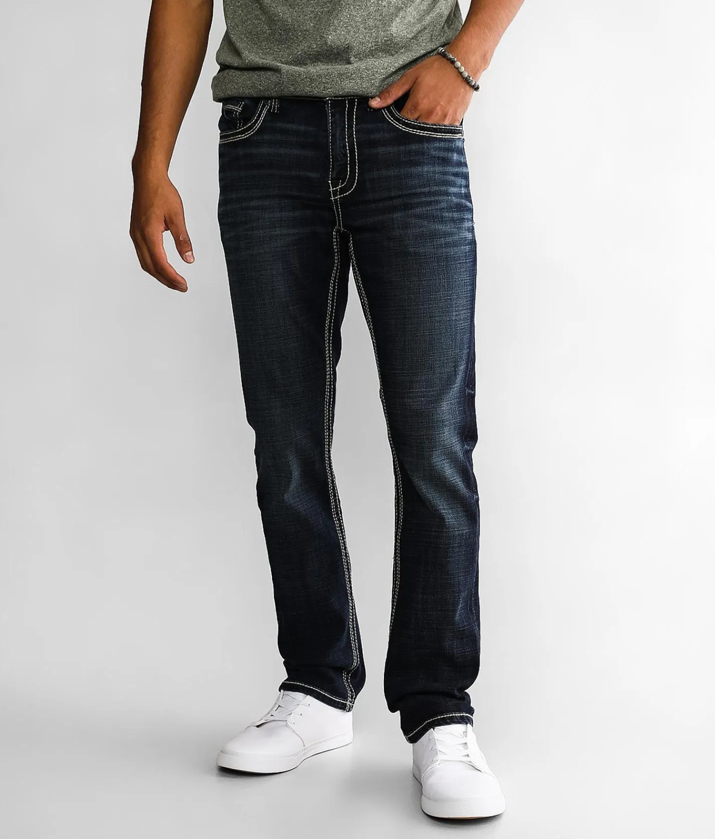 BKE Alec Straight Stretch Jean Perkins Clearance