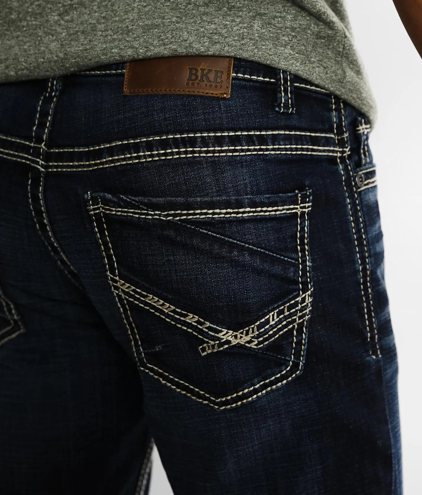 BKE Alec Straight Stretch Jean Perkins Clearance