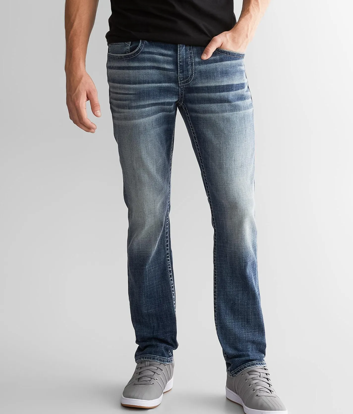 Sale Jeans|Bottoms | BKE Alec Straight Stretch Jean Drywood