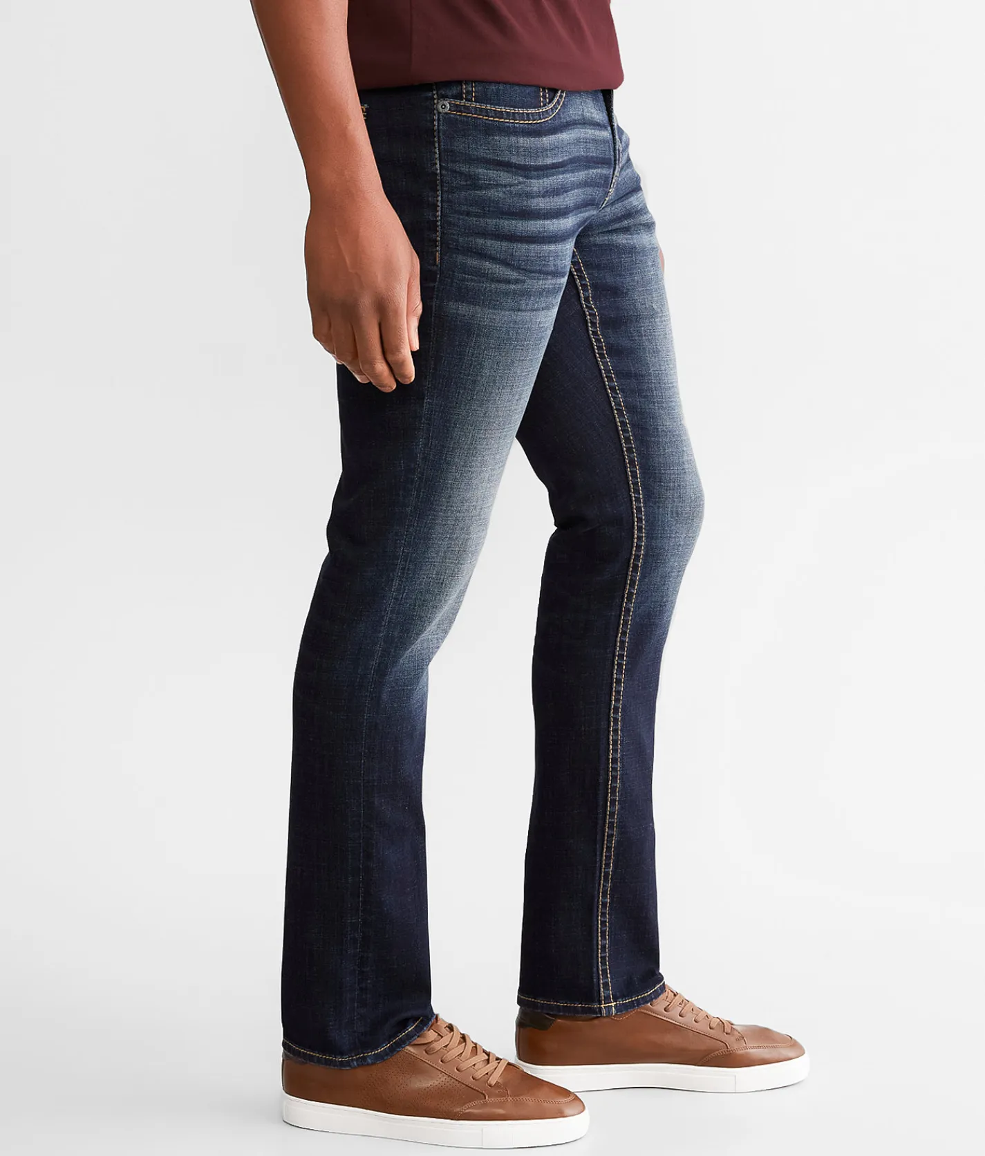Sale Jeans|Bottoms | BKE Alec Straight Stretch Jean Sterling