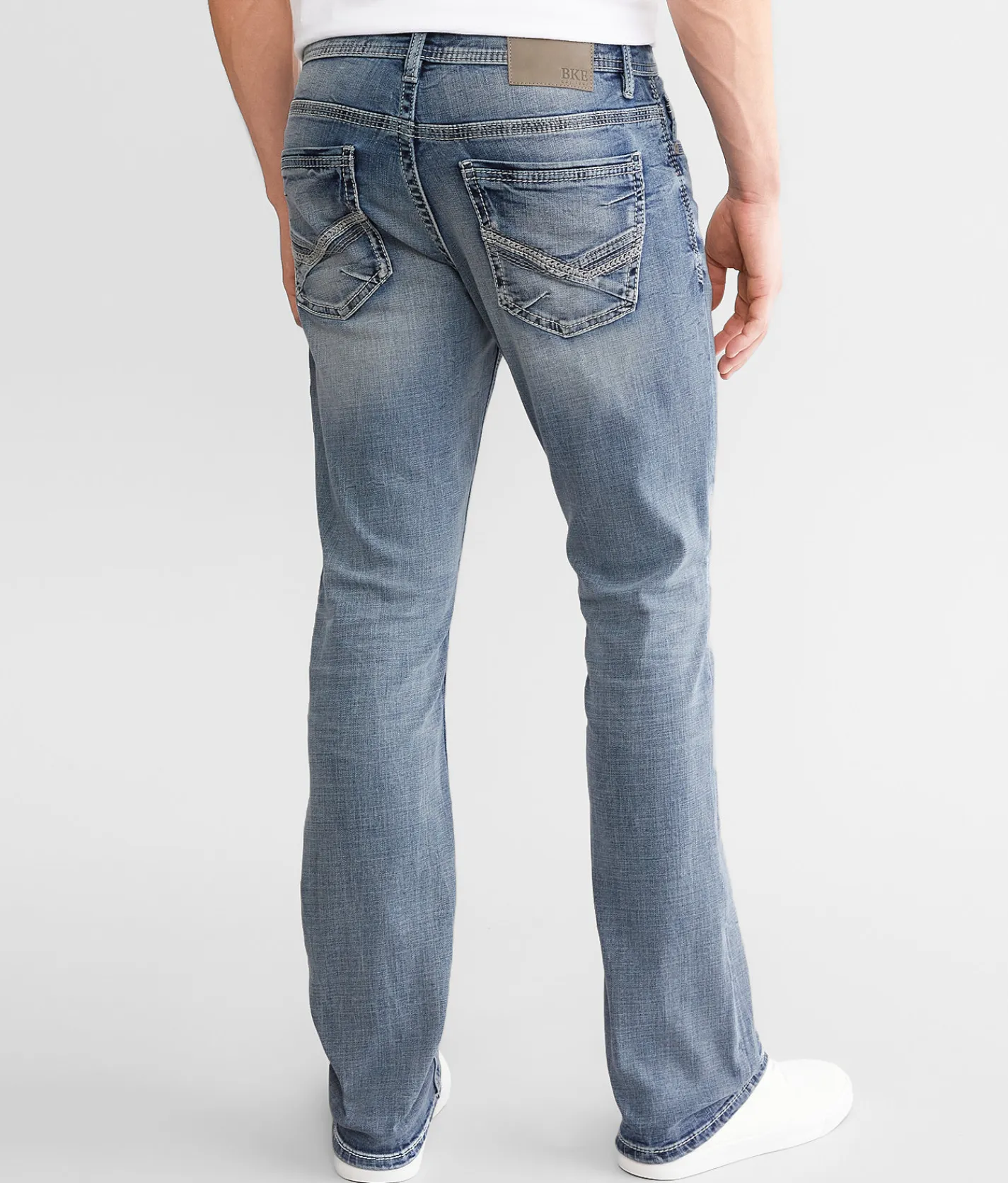 Bottoms|Bke Jeans | BKE Alec Straight Stretch Jean Clock