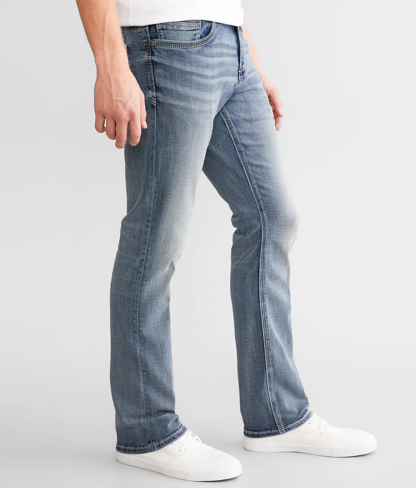 Bottoms|Bke Jeans | BKE Alec Straight Stretch Jean Clock