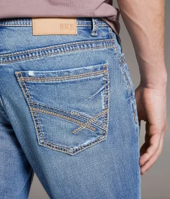 BKE Alec Straight Stretch Jean Sheba Clearance