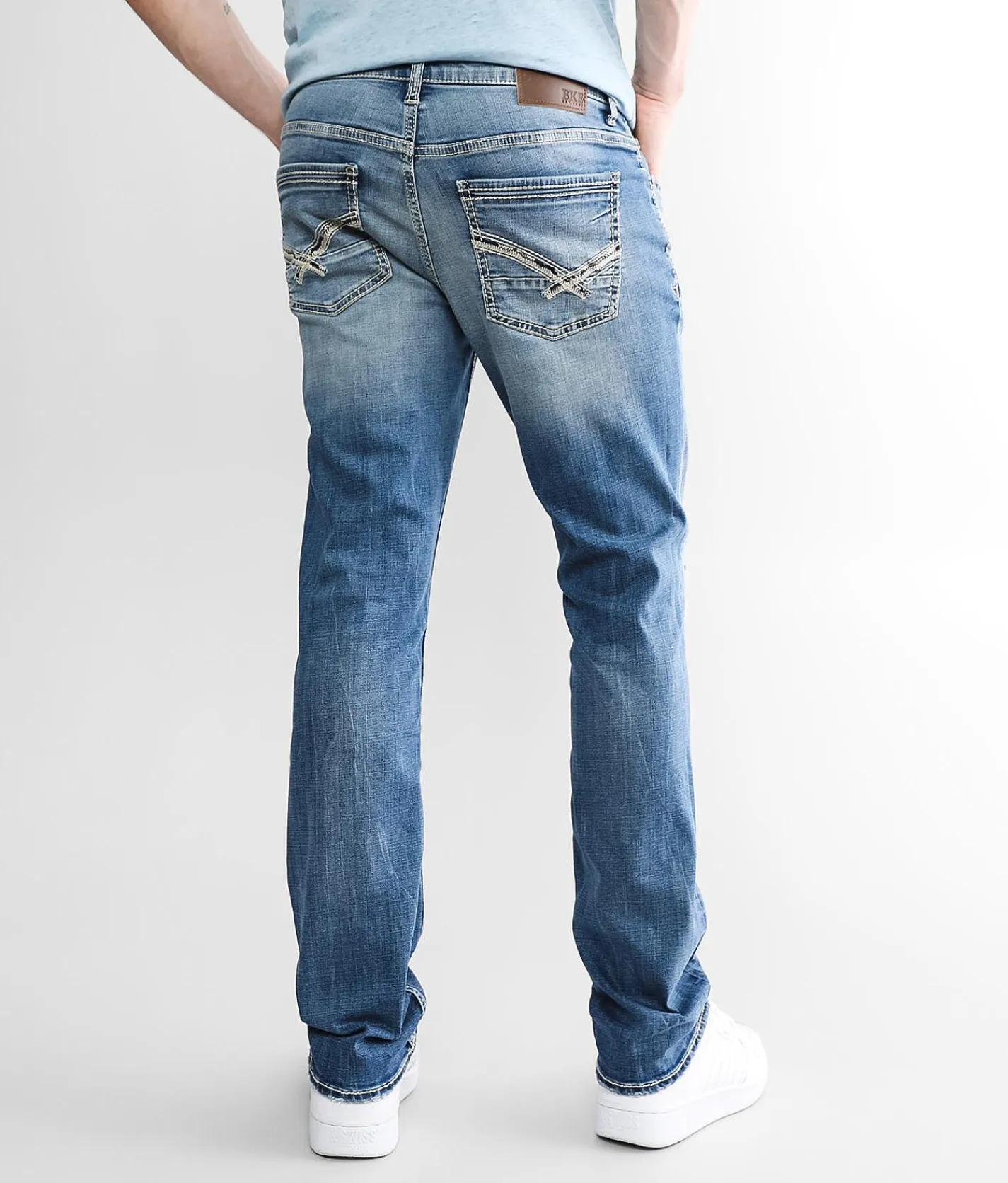 BKE Alec Straight Stretch Jean Hobble Outlet