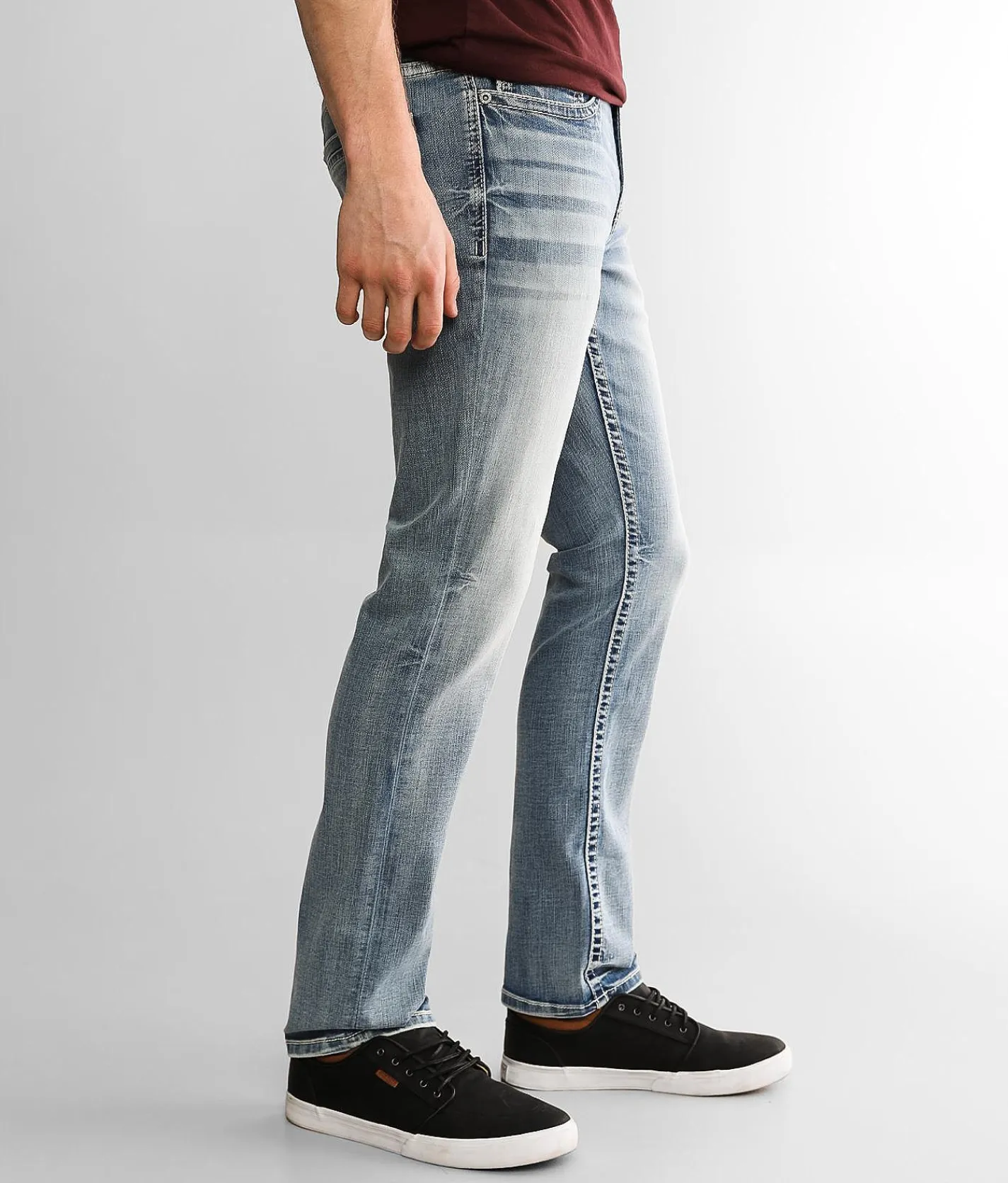 BKE Alec Straight Stretch Jean Heyward Sale