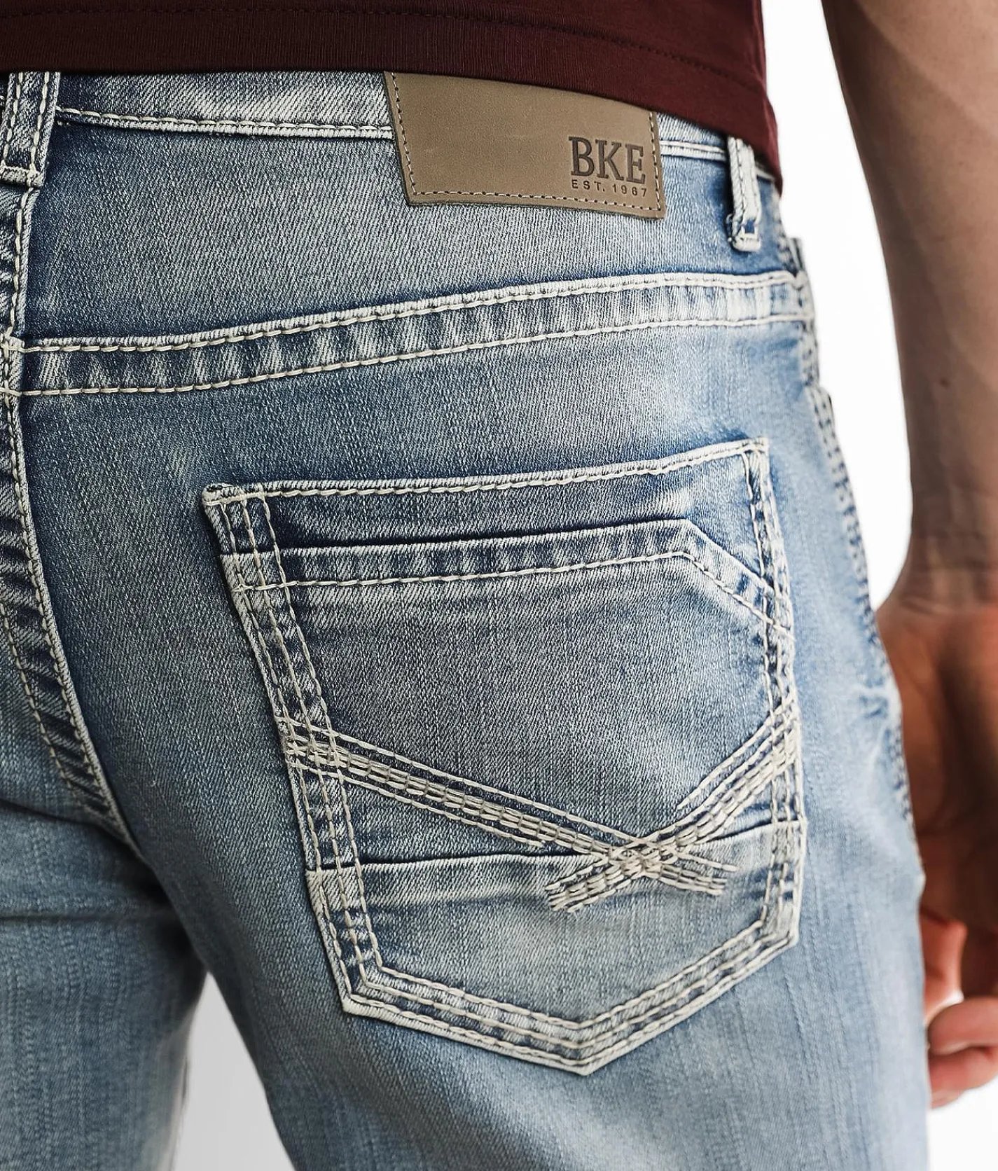BKE Alec Straight Stretch Jean Heyward Sale