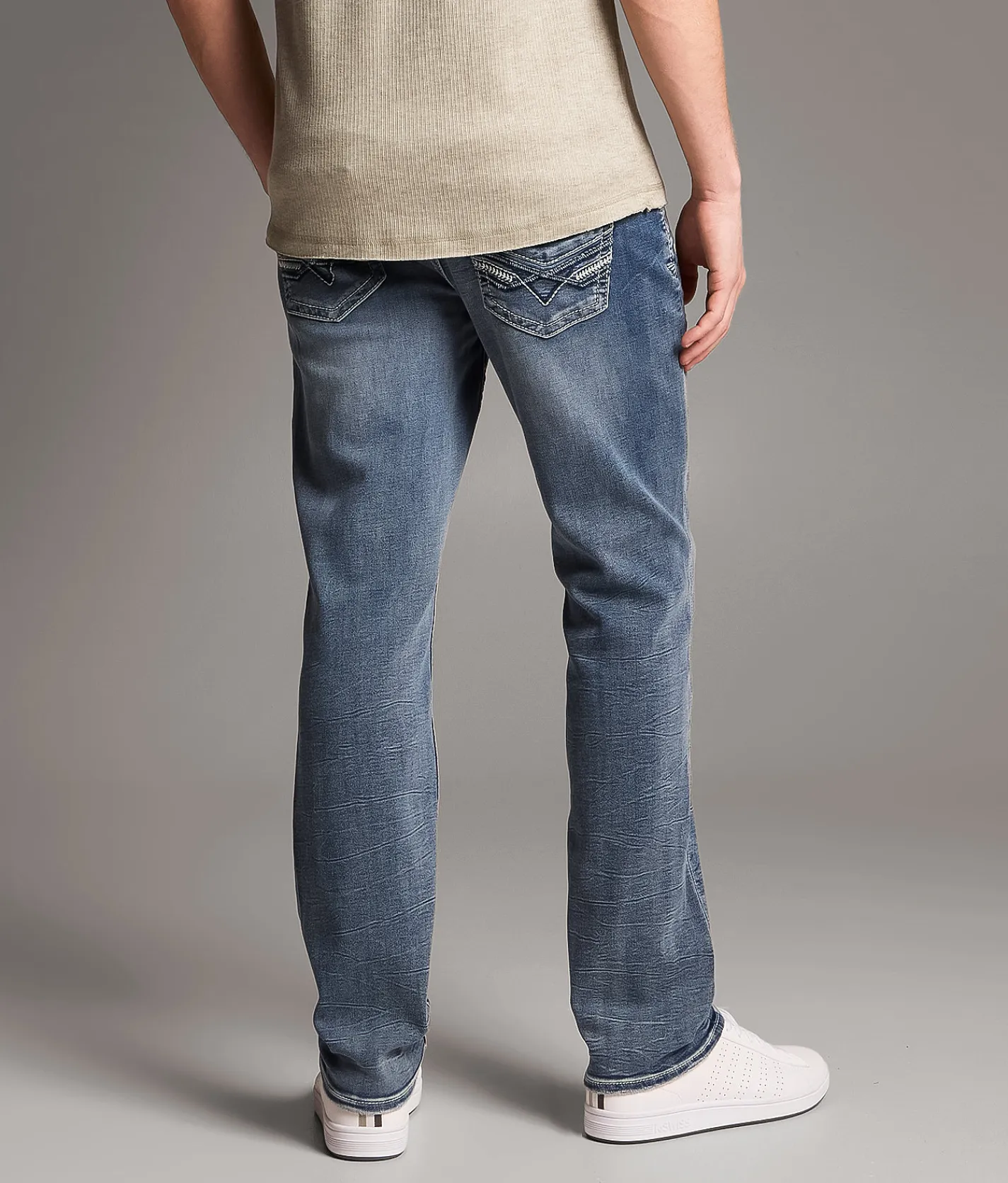 Bottoms|Bke Jeans | BKE Alec Straight Stretch Jean Varian
