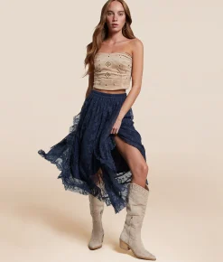 Shoes | Mi.iM Aleesia Western Boot Tan