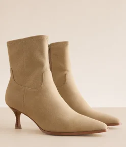 Mia Aletta Contemporary Ankle Boot Chocolate Outlet