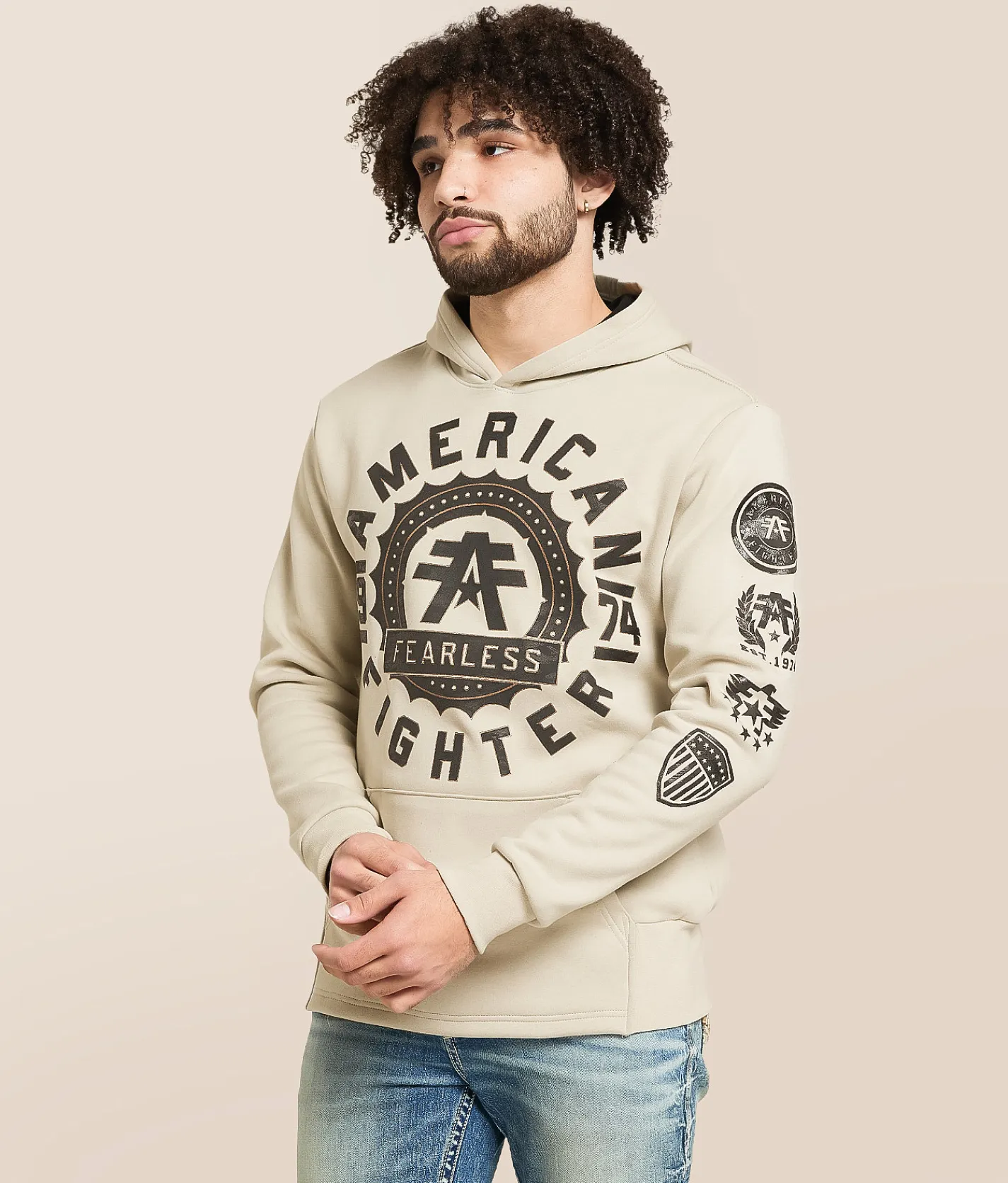 American Fighter Alexander Hooded Sweatshirt Peyote Sale