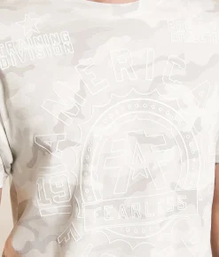 Tops|Graphic T-Shirts | American Fighter Alexander T-Shirt White Camo