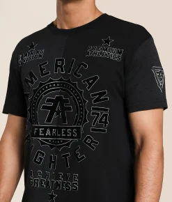 Tops|Graphic T-Shirts | American Fighter Alexander T-Shirt Black Pitch Black