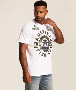 Tops|Graphic T-Shirts | American Fighter Alexander T-Shirt White
