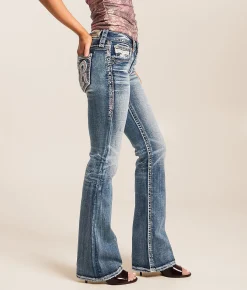 Rock Revival Alitzel Low Rise Boot Stretch Jean Alitzel B201 Outlet