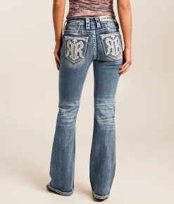 Rock Revival Alitzel Low Rise Boot Stretch Jean Alitzel B201 Outlet