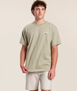 RVCA All Around T-Shirt Desert Green New