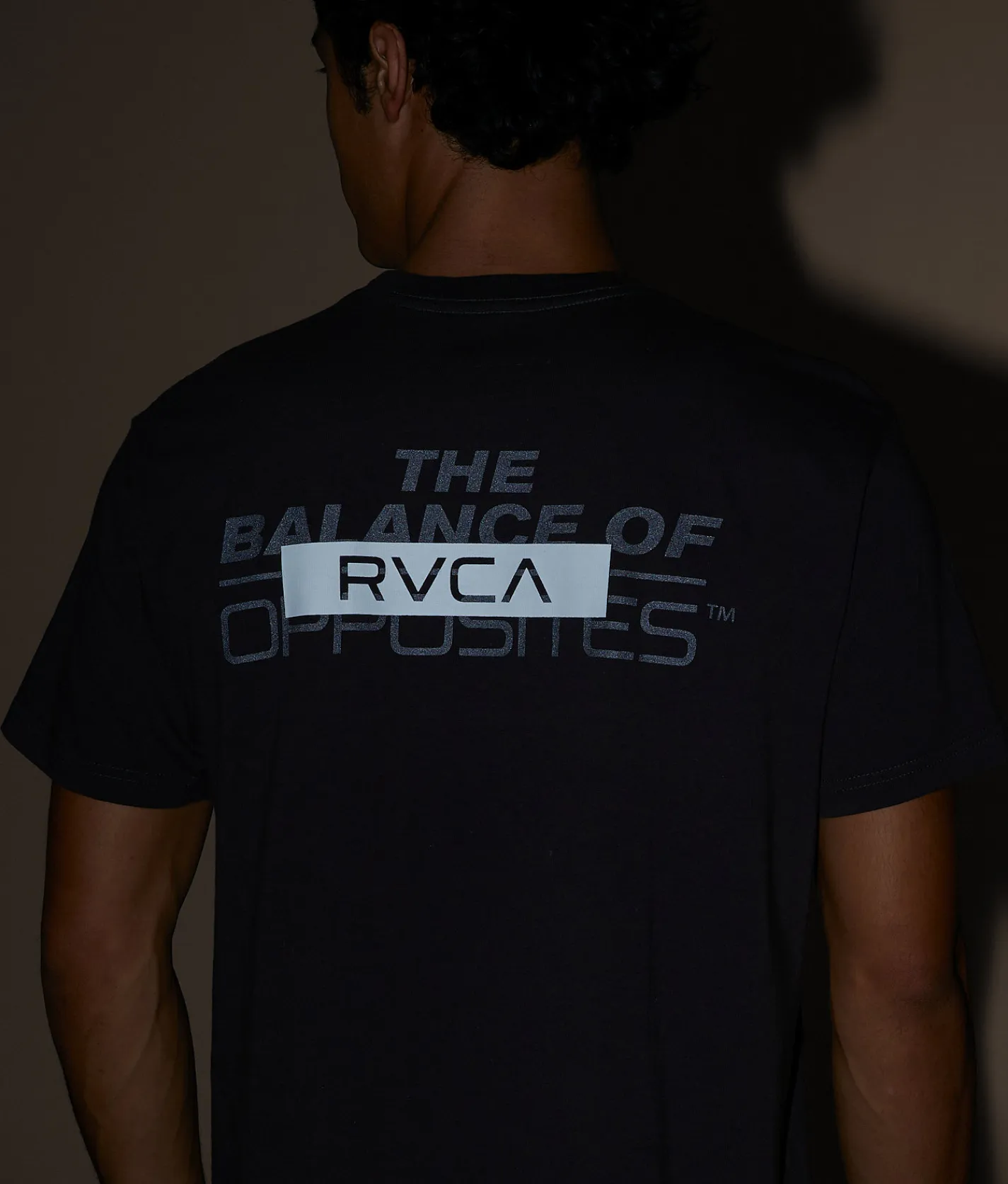 Tops|Graphic T-Shirts | RVCA All Brand Layers T-Shirt Black Vintage Midweight