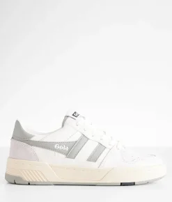 Gola® Allcourt Leather Sneaker White Green Outlet