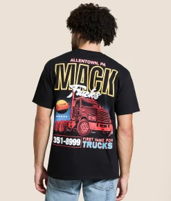 Tops|Graphic T-Shirts | Ripple Junction® Allentown, PA Mack Trucks T-Shirt Black