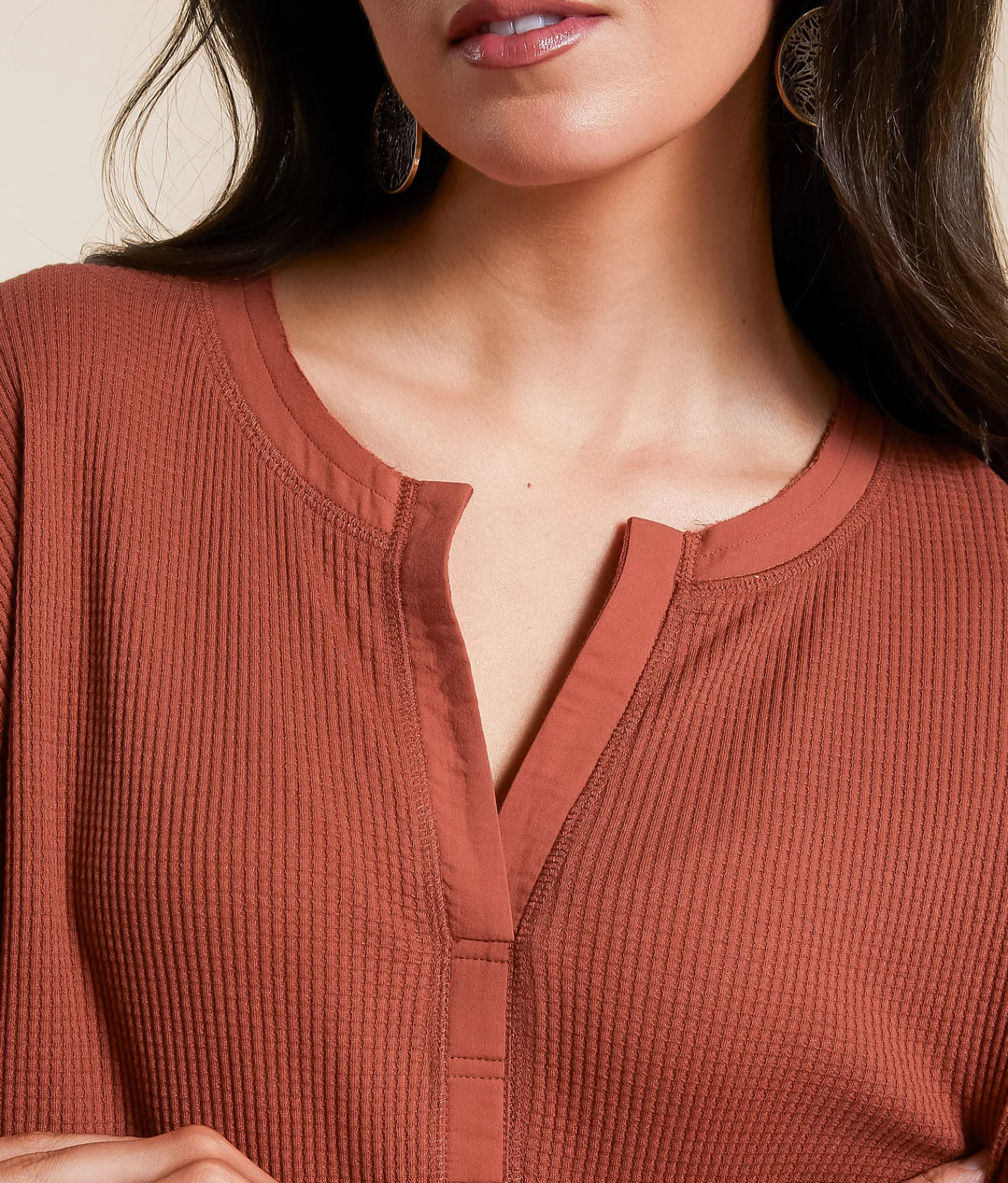 White Crow Allison Thermal Top Marsala Best