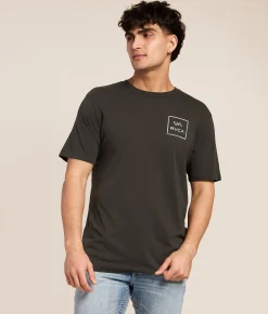 Tops|Graphic T-Shirts | RVCA All The Way T-Shirt Pirate Black