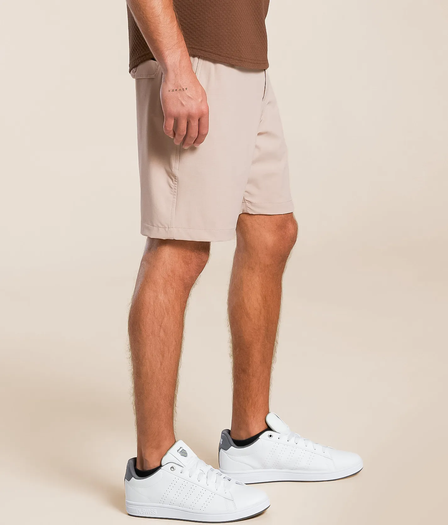 RVCA All Time Roads Performance Stretch Short Pale Mauve Online