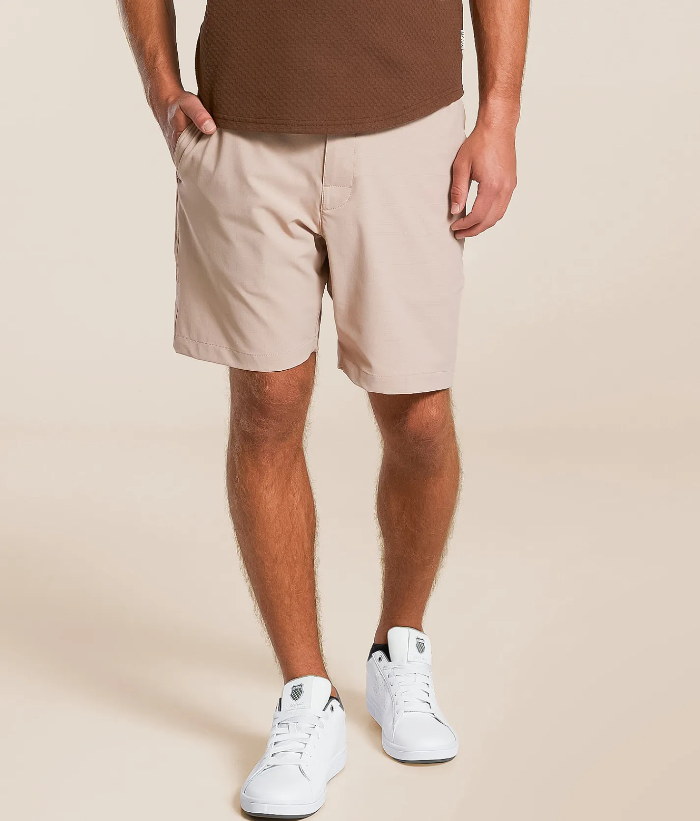 RVCA All Time Roads Performance Stretch Short Pale Mauve Online